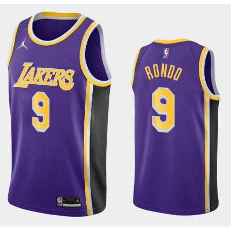 Maillot Basket Los Angeles Lakers Rajon Rondo 9 2020-21 Jordan Brand Statement Edition Swingman - Homme